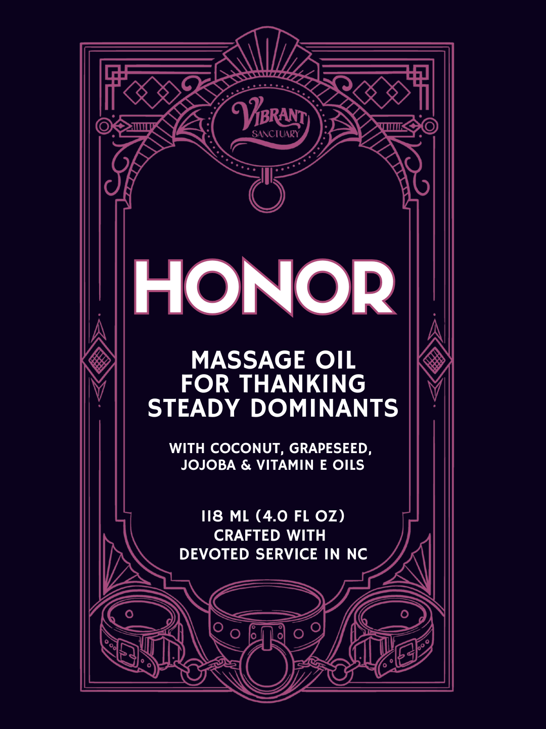 Honor Massage Oil