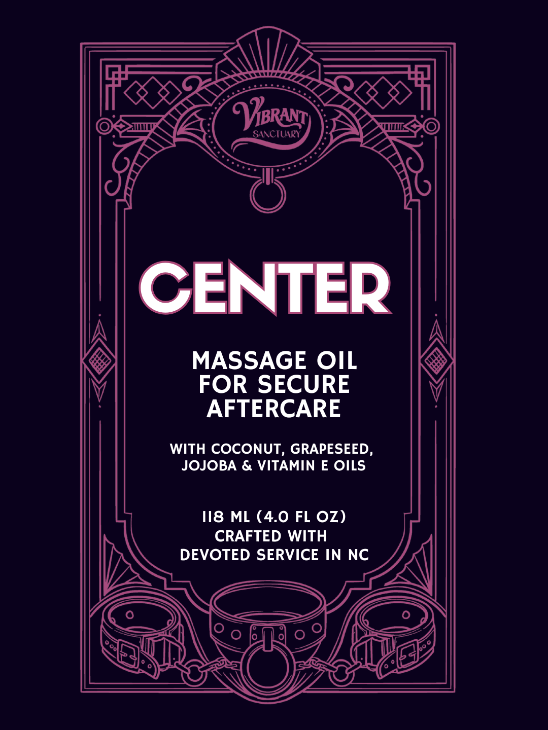 Center Massage Oil