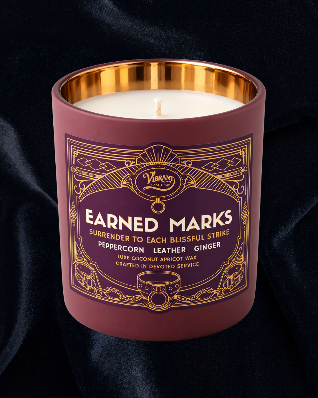 Earned Marks Candle